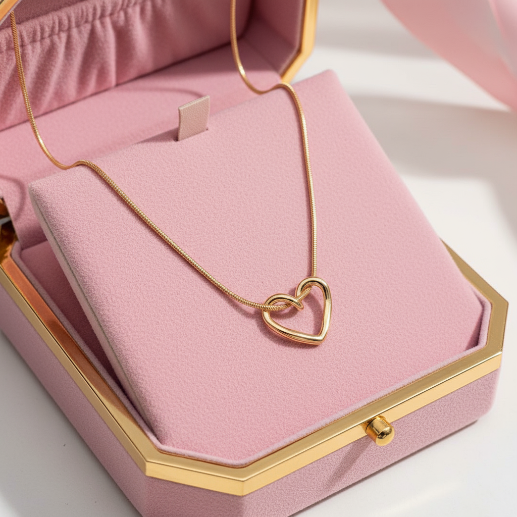 Gold Heart Pendant