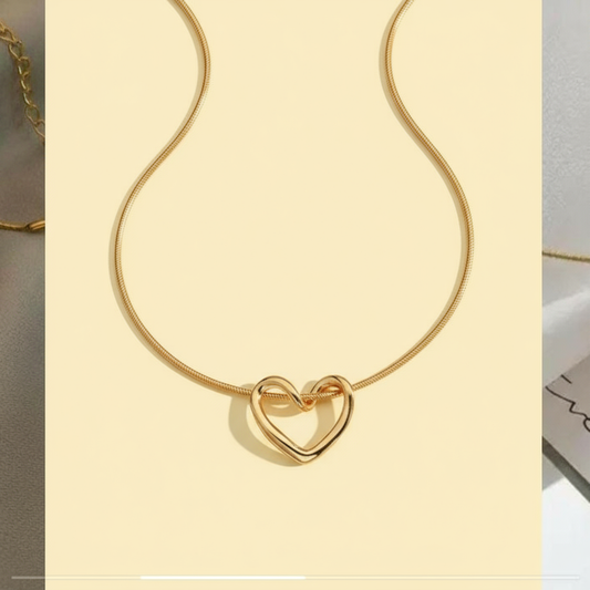 Gold Heart Pendant